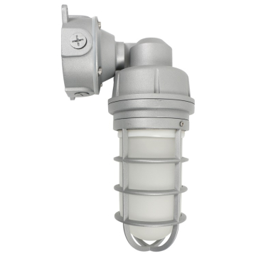 SATCO|NUVO LED Adjustable Vapor Proof Fixture - 20W - CCT Selectable - Gray - 120-277V