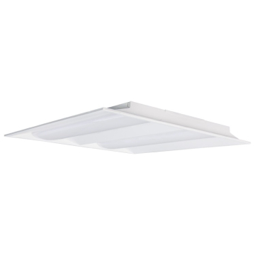 SATCO|NUVO 2X2 Double Basket LED Troffer Fixture - Emergency Backup - 30 | 35 | 40W - CCT Selectable - 100-277V