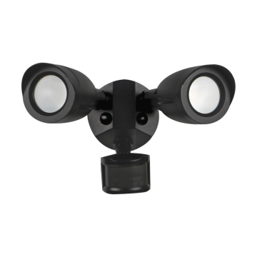 SATCO|NUVO Dual Head LED Security Light - Motion Sensor Included - Bronze - 3000K - 120V