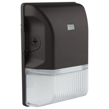 SATCO|NUVO LED Small Wall Pack - 20W - CCT Selectable - Photocell - 120-277V - Black