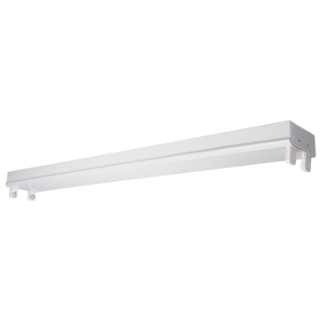 SATCO|NUVO 48" Dual T8 Lamp Ready Fixture Channel - Empty Body Fixture