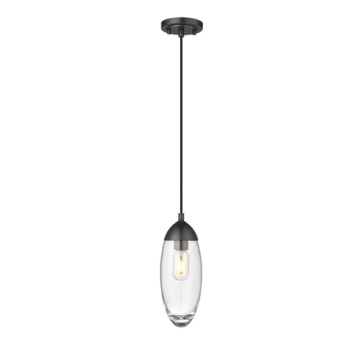 Z-Lite Arden 1-Light Pendant - 120V - Matte Black
