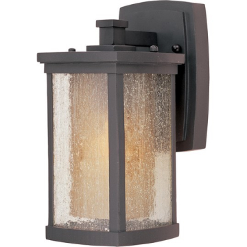 Maxim Lighting Bungalow Small 1-Light Outdoor Wall Lantern - 120V - Bronze