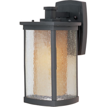 Maxim Lighting Bungalow Medium 1-Light Outdoor Wall Lantern - 120V - Bronze
