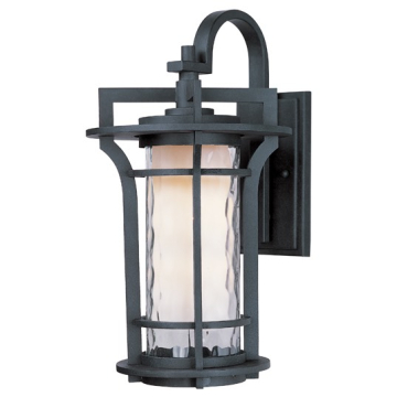 Maxim Lighting Oakville 1-Light Outdoor Wall Lantern - 120V - Black Oxide