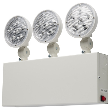 SATCO|NUVO LED Emergency Light - 90min Ni-Cad backup - 120/277V - Tri Head - Universal Mounting - NYC Approved