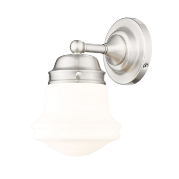 Z-Lite Vaughn 1-Light Wall Sconce - 120V - Brushed Nickel