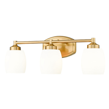 Z-Lite Kendrick 3-Light Vanity - 120V - Luxe Gold