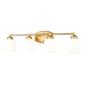 Z-Lite Kendrick 4-Light Vanity - 120V - Luxe Gold