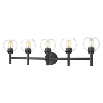 Z-Lite Sutton 5-Light Vanity - 120V - Matte Black