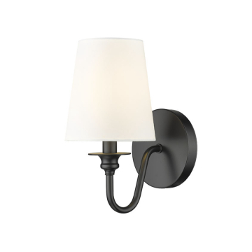 Z-Lite Gianna 1-Light Wall Sconce - 120V - Matte Black