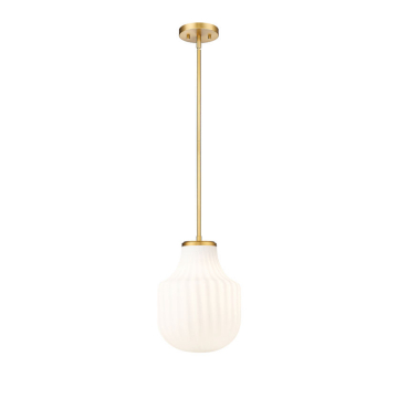 Z-Lite Newbury 10" 1-Light Pendant - 120V - Modern Gold