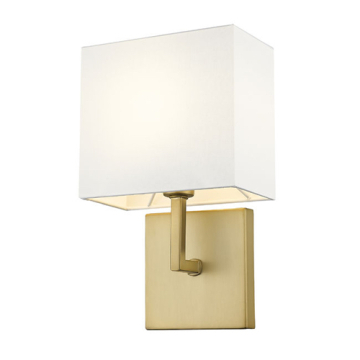 Z-Lite Saxon 1-Light Wall Sconce - 120V - Olde Brass