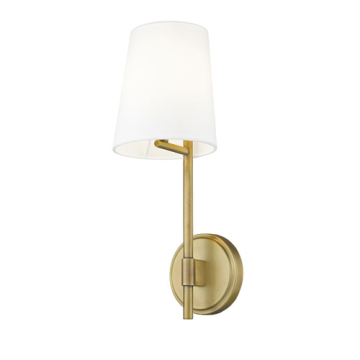 Z-Lite Winward 1-Light Wall Sconce - 120V - Rubbed Brass