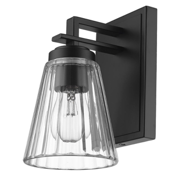 Z-Lite Lyna 1-Light Wall Sconce - 120V - Matte Black