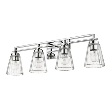 Z-Lite Lyna 4-Light Vanity - 120V - Chrome 
