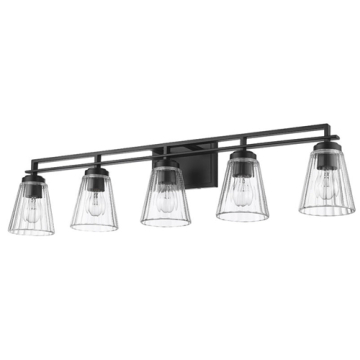 Z-Lite Lyna 5-Light Vanity - 120V - Matte Black