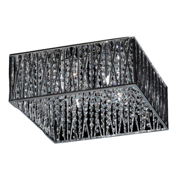 Z-Lite Terra 4-Light Flush Mount - 120V - Chrome