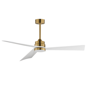 Maxim Lighting Vortex 60" Indoor Fan with LED Light Kit - 3000K - 120V - Natural Aged Brass