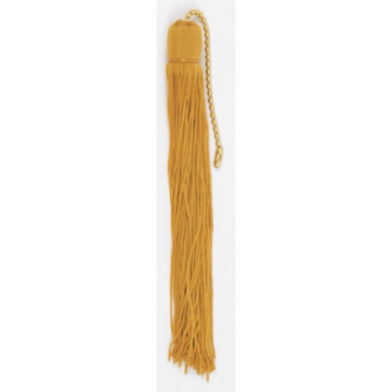 SATCO|NUVO Tassel - Gold - 7" Length - With Beaded Chain