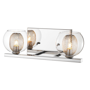 Z-Lite Auge 2-Light LED Vanity - 3000K - 120V - Chrome 