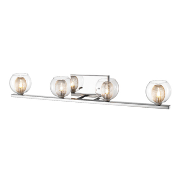 Z-Lite Auge 4-Light LED Vanity - 3000K - 120V - Chrome 