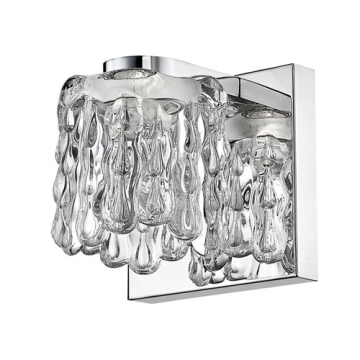 Z-Lite Tempest 1-Light LED Wall Sconce - 3000K - 120V - Chrome 