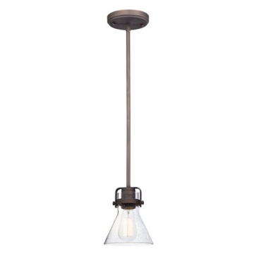 Maxim Lighting Seafarer 1-Light Mini Pendant - 120V - Oil Rubbed Bronze