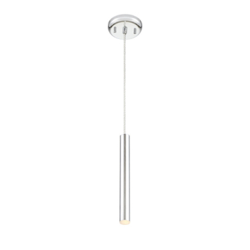 Z-Lite Forest 12" 1-Light LED Pendant - 3000K - 120V - Chrome