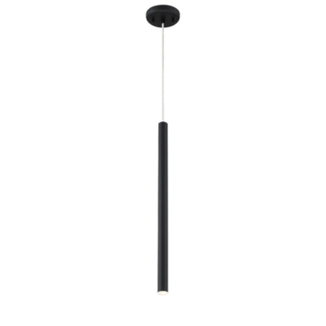 Z-Lite Forest 24" 1-Light LED Pendant - 3000K - 120V - Matte black