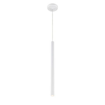 Z-Lite Forest 24" 1-Light LED Pendant - 3000K - 120V - Matte White