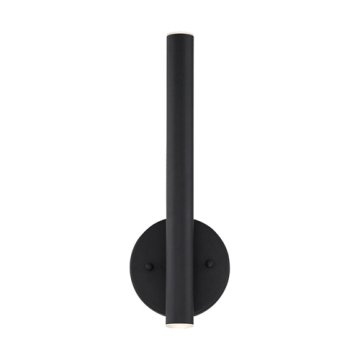 Z-Lite Forest 2-Light LED Wall Sconce - 3000K - 120V - Matte Black