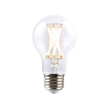 Green Creative VERSA Series A19 LED Filament Lamp - 9W - 3000K - 820 Lumens - 120V