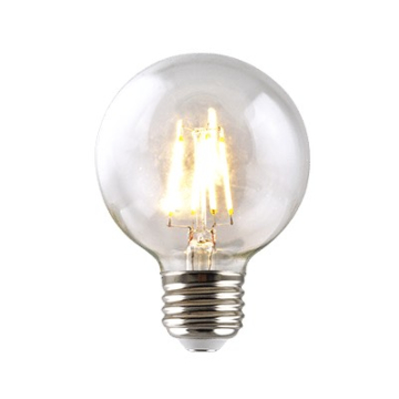 Green Creative Premium Series G25 Globe LED Filament Lamp - 3.8W - 2700K - 350 Lumens - 120V