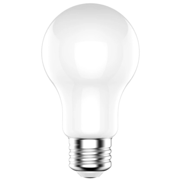 RAB 9W A19 LED Filament Lamp - Frosted Lens - 3000K - 810 Lumens - 120V