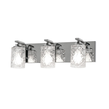 AFX Annabel 3-Light Vanity Light - 120V - Polished Chrome