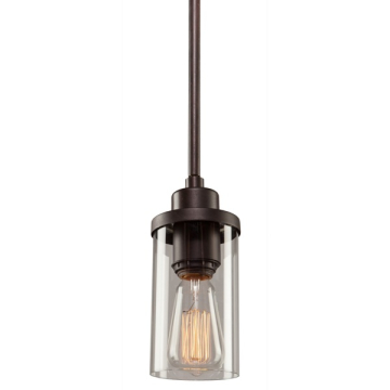 Artcraft Menlo Park 1-Light Pendant - 120V - Oil Rubbed Bronze