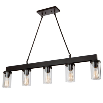 Artcraft Menlo Park 5-Light Island Light - 120V - Oil Rubbed Bronze