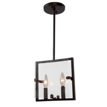 Artcraft Harbor Point 2-Light Pendant - 120V - Oil Rubbed Bronze
