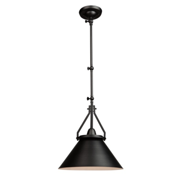 Artcraft Brydon 1-Light Wall Sconce / Pendant - 120V - Black
