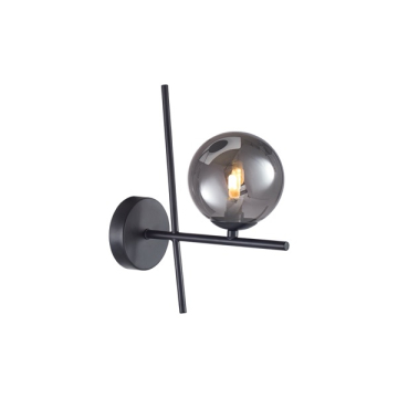 Artcraft Modena 1-Light Wall Sconce - 120V - Black