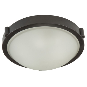 Artcraft Boise 3-Light Flush Mount - 120V - Oil Rubbed Bronze