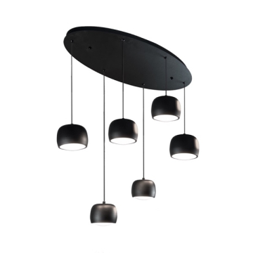 Artcraft Onyx LED Island Light - 47W - 3000K - 120V - Black