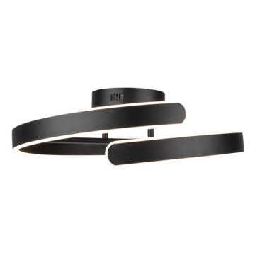 Artcraft Sirius LED Semi-Flush Mount - 36W - 3000K - 120V - Black