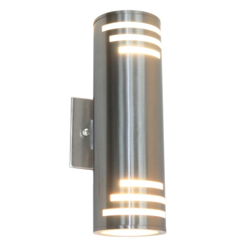 Artcraft Nuevo 2-Light Outdoor Wall Light - 120V - Stainless Steel