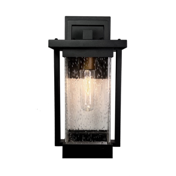 Artcraft Port Charlotte Collection Outdoor Wall Light - 120V - Matte Black