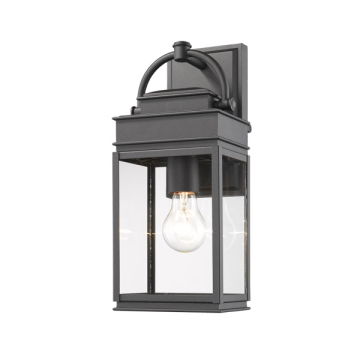 Artcraft Fulton 1-Light Outdoor Wall Light - 120V - Black