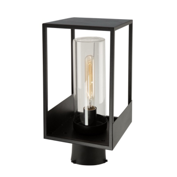 Artcraft Weybridge 1-Light Outdoor Post Light - 120V - Black