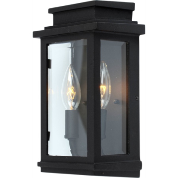 Artcraft Freemont 2-Light Outdoor Wall Light - 120V - Black
