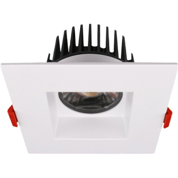 Lotus 4" Square Recessed High Output LED Downlight - 15W - 3000K - 960 Lumens - 120V - White